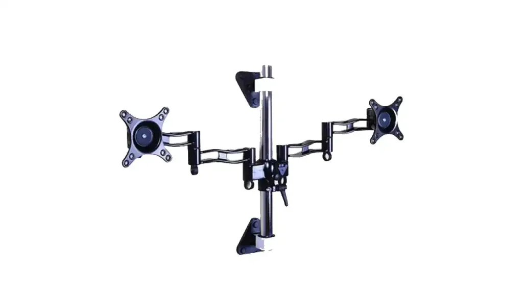 Optimize Viewing Angles with the D08W-300 Dual Monitor Arm 
